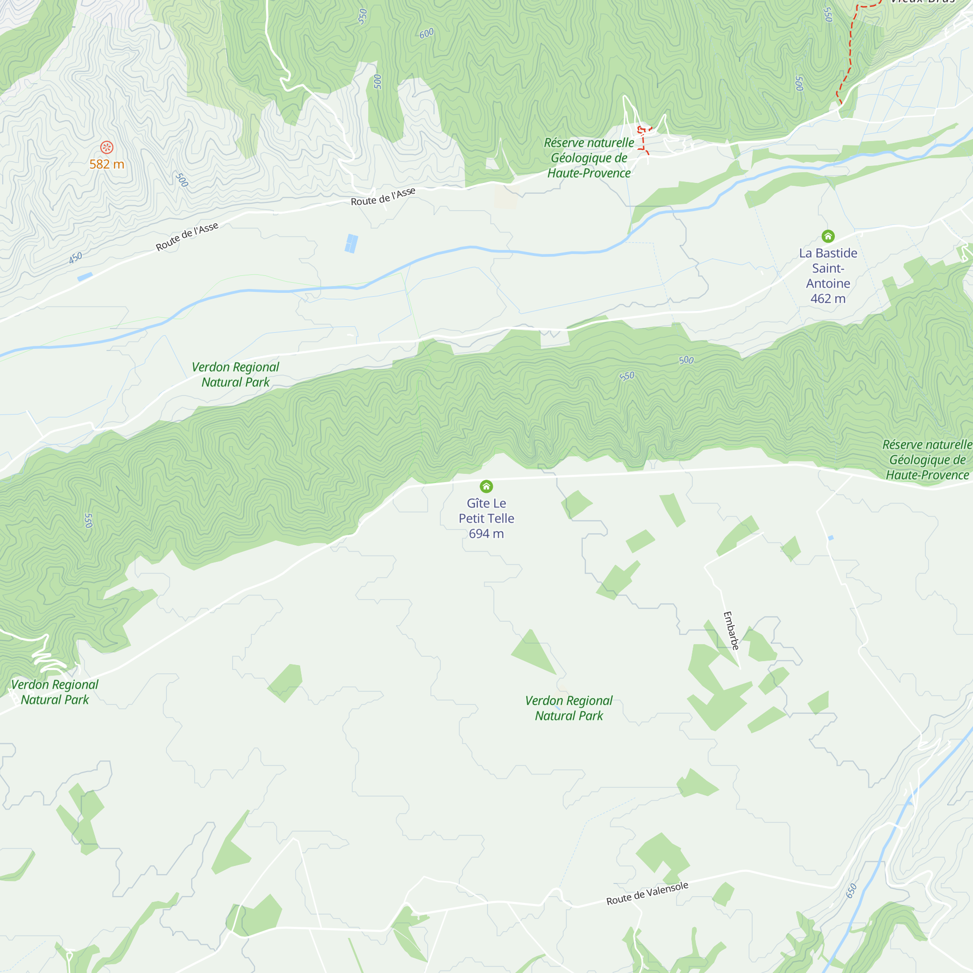 Gîte Le Petit Telle map