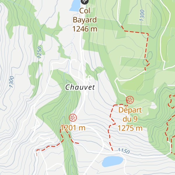 Map of Gîte de Chauvet