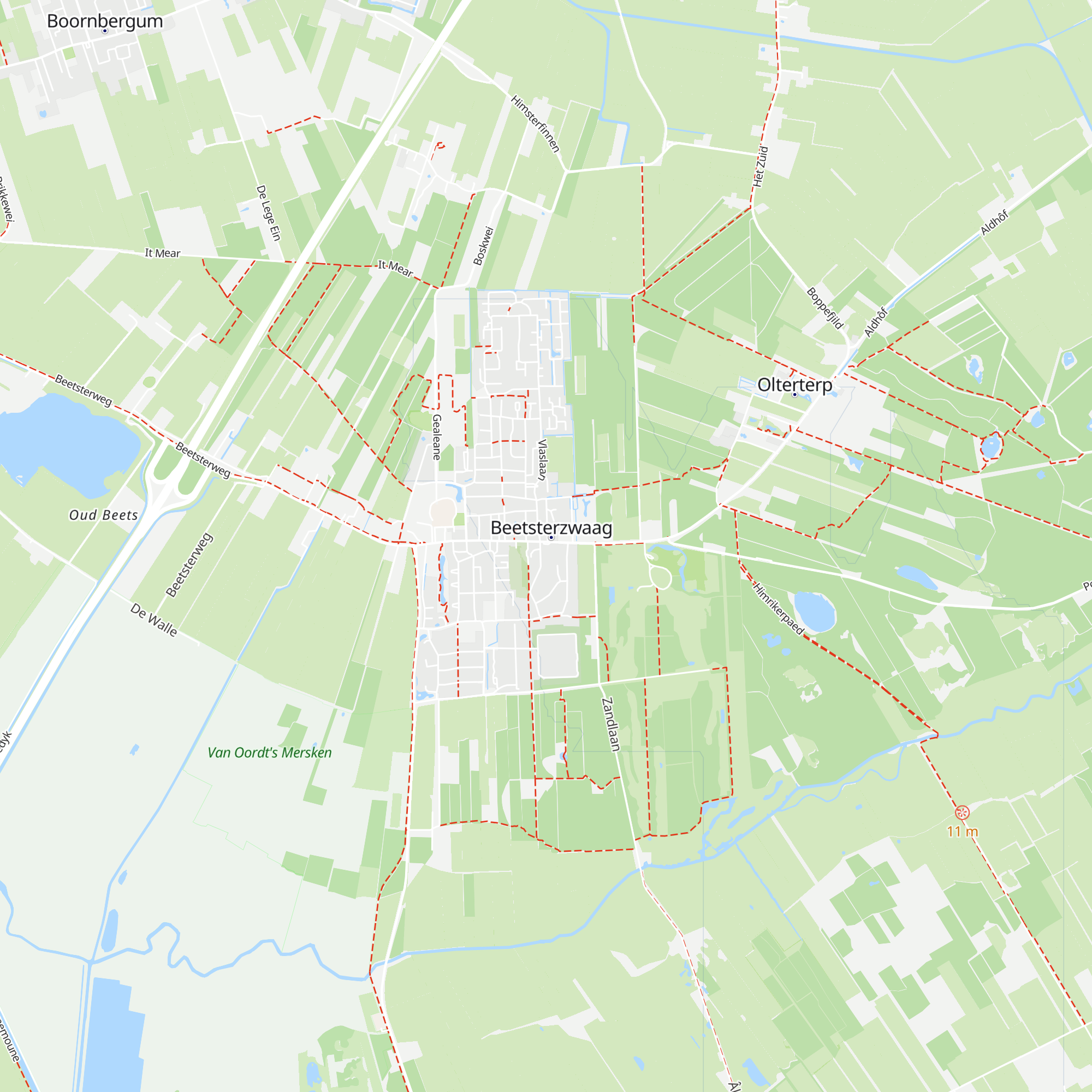 Toeristen Informatie Punt Beetsterzwaag map