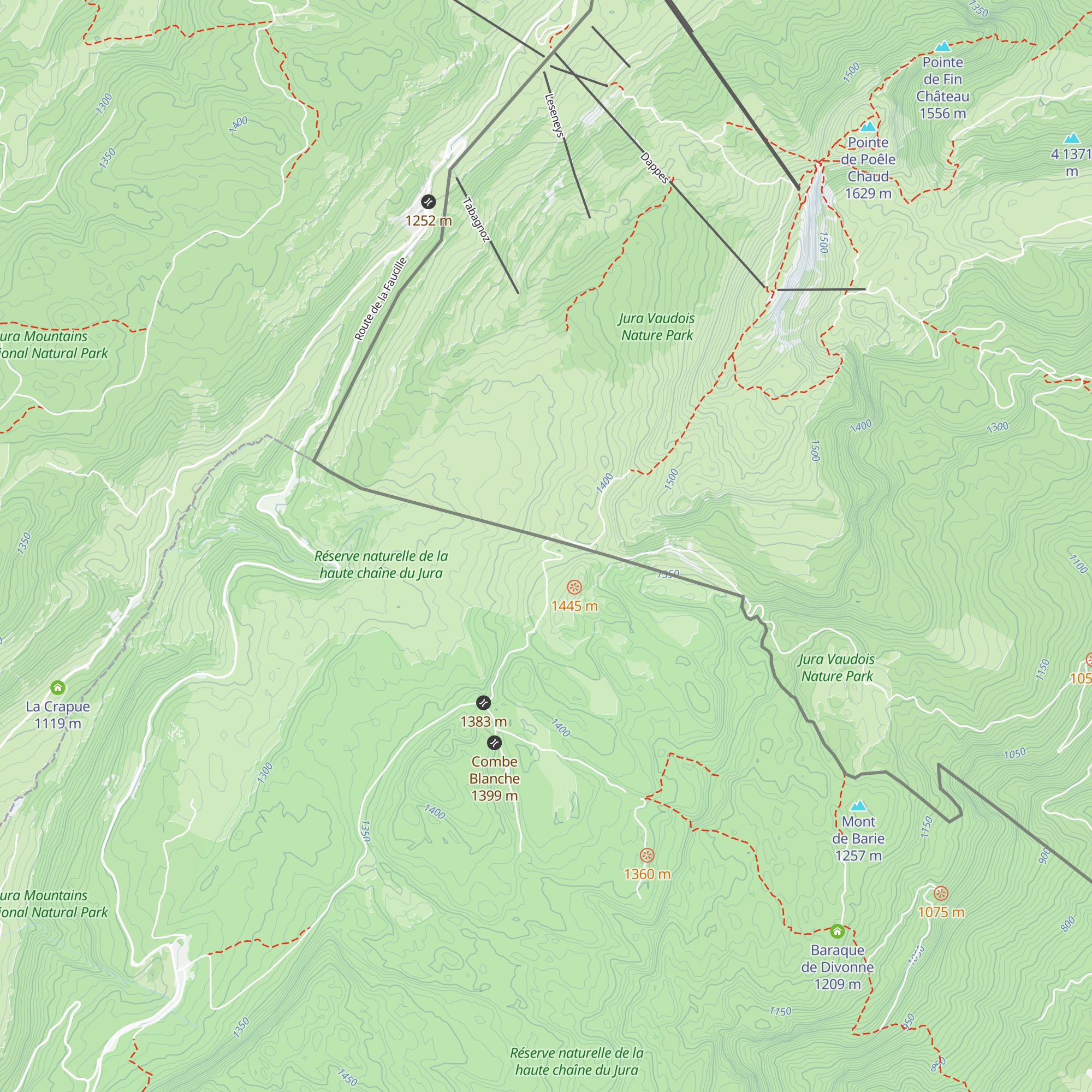 Petit Sonnailley map