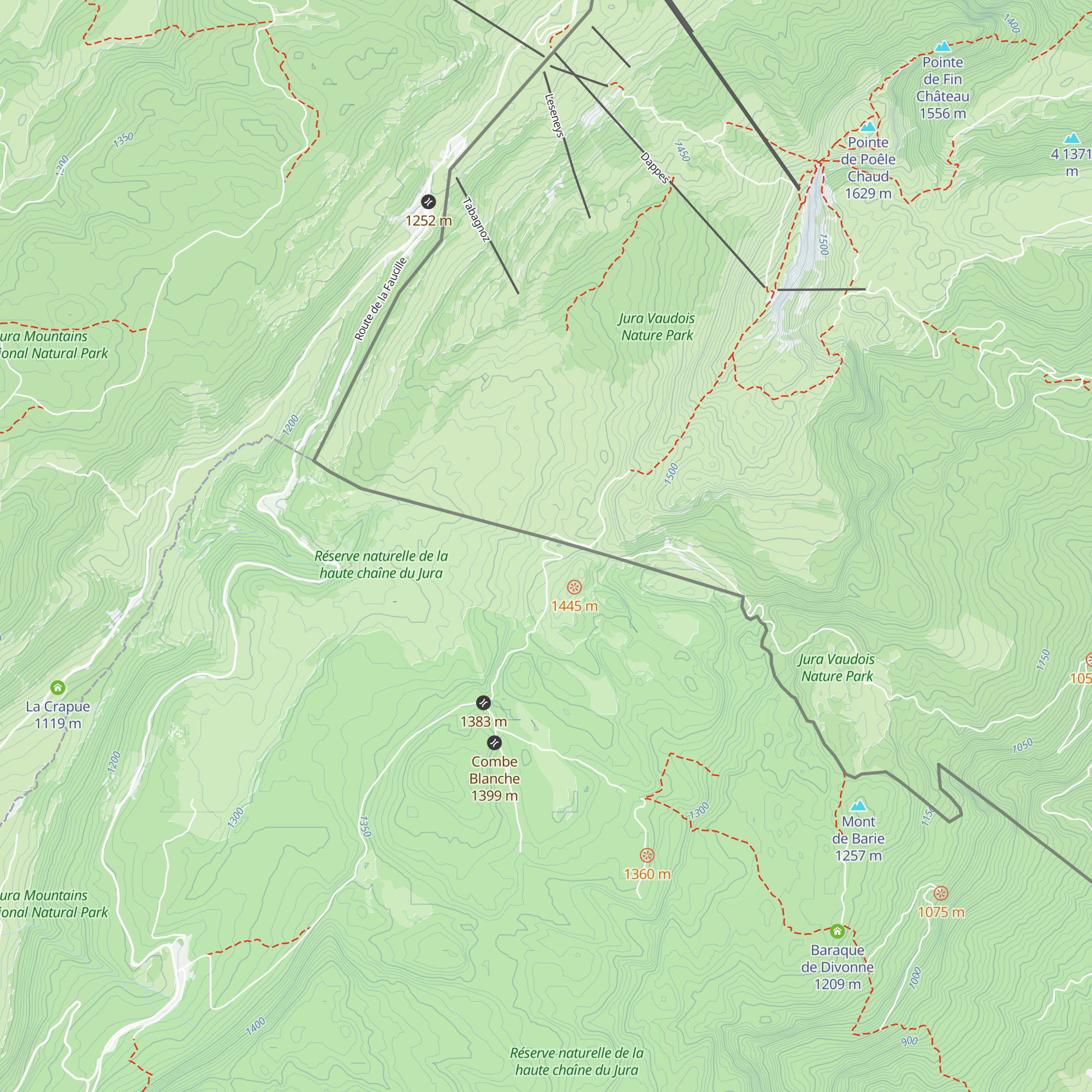 Petit Sonnailley map