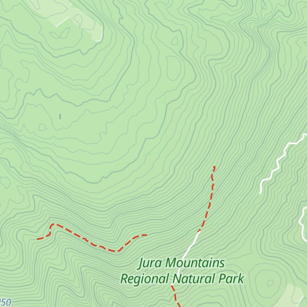 Map of Baraque de Touppinet