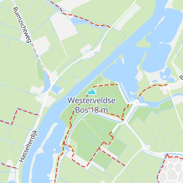 Map of Westerveldse Bos