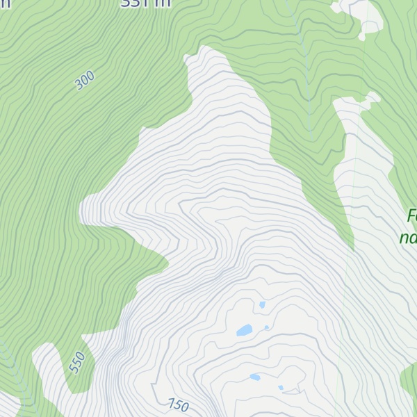 Map of Raunaskoraksla