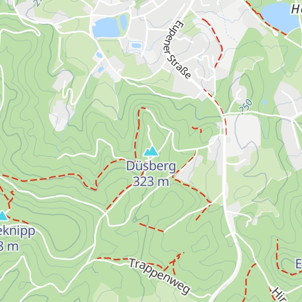 Map of Düsberg