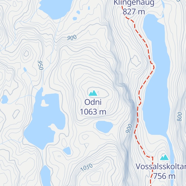 Map of Odni