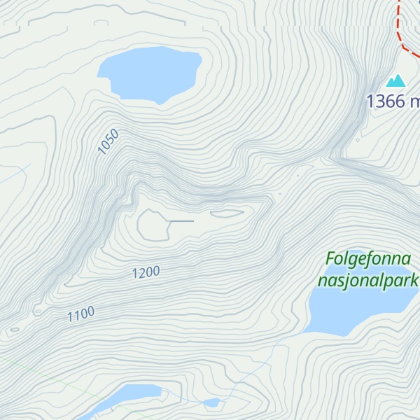 Map of Laurdalstind