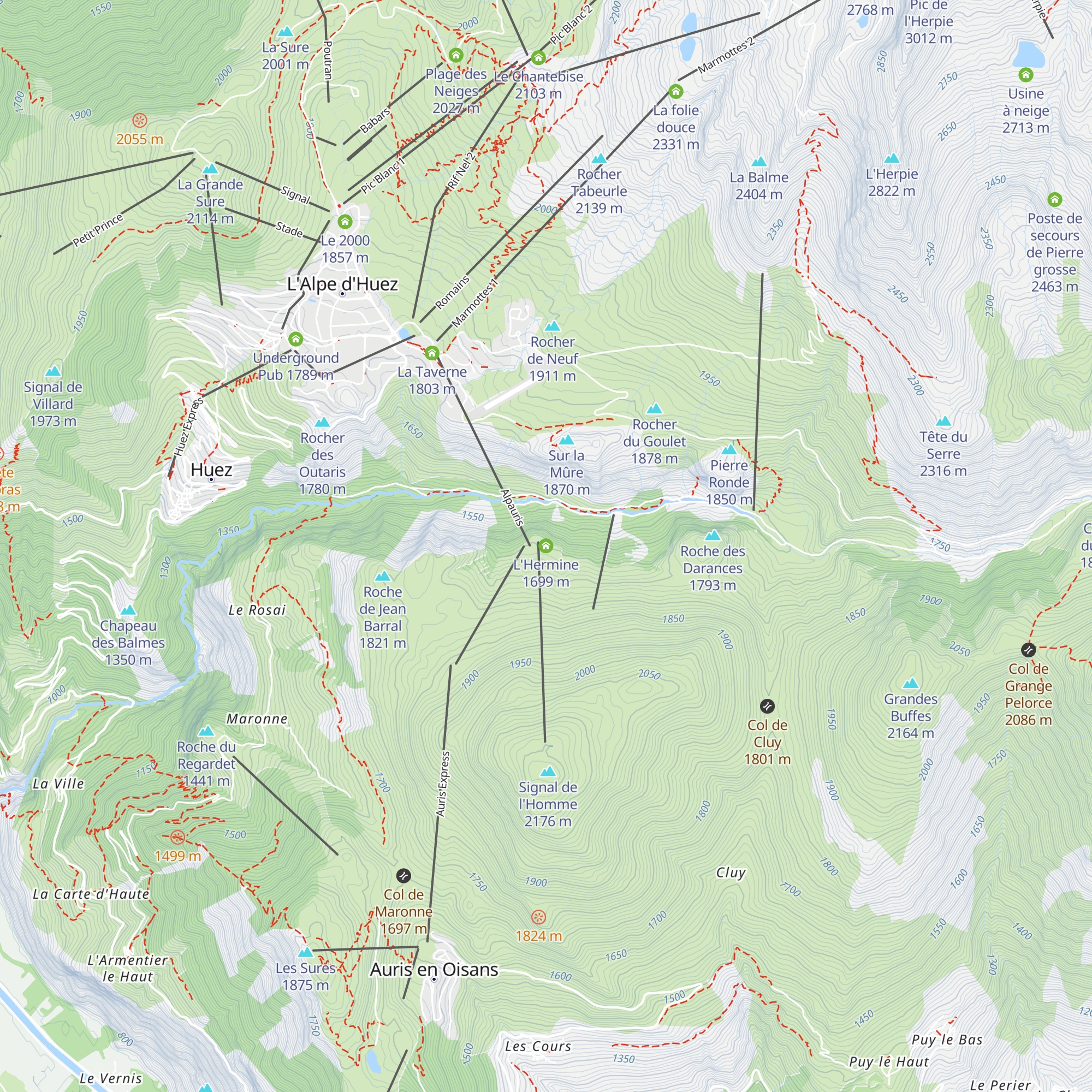 L'Hermine map