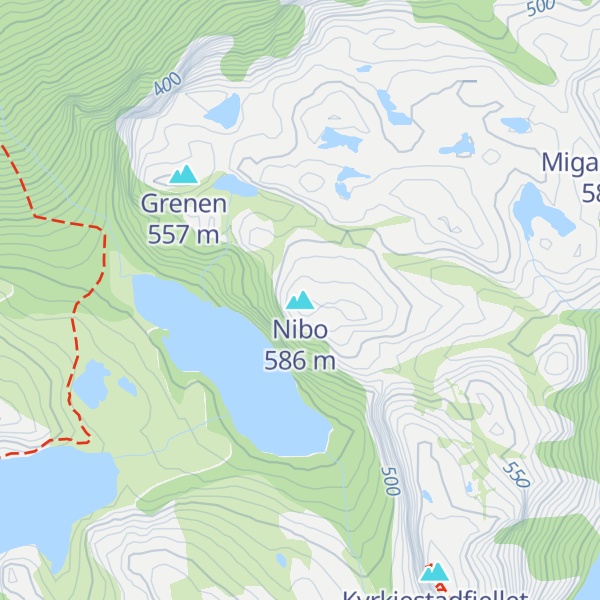 Map of Nibo