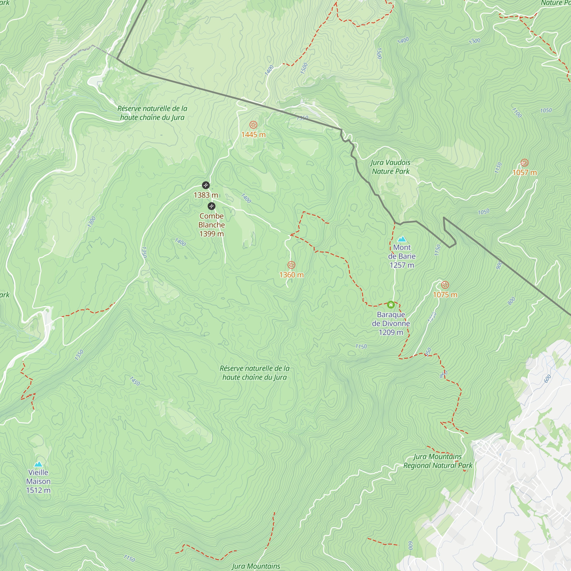 Baraque du Cimetiere map