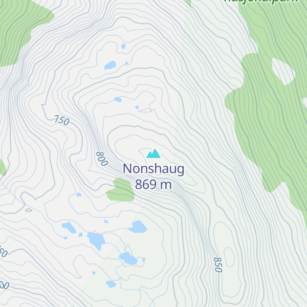 Map of Nonshaug