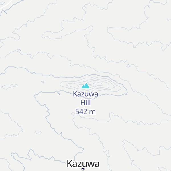 Map of Kazuwa Hill