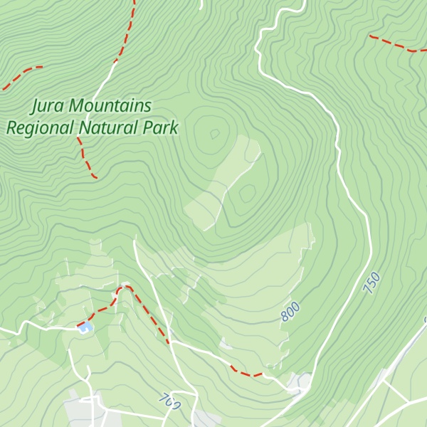 Map of Chalet de Riamont