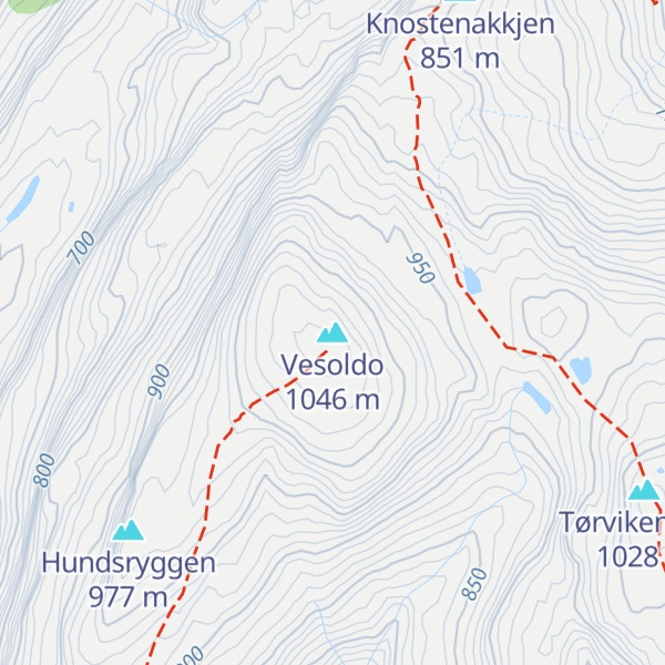 Map of Vesoldo