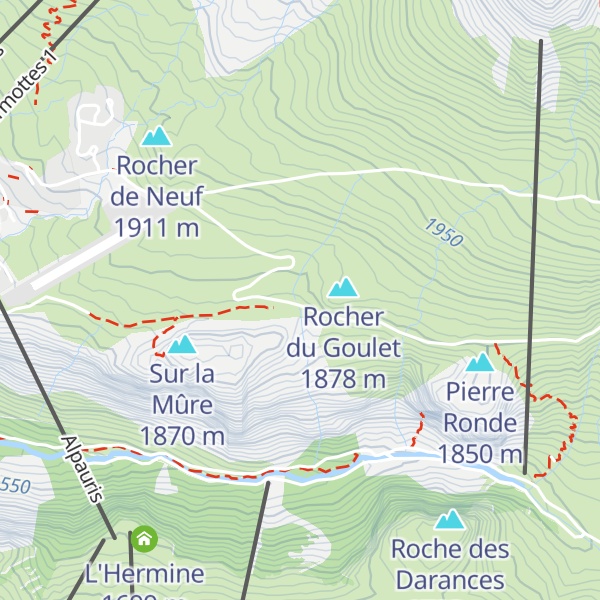 Map of Bergerie de Brandes