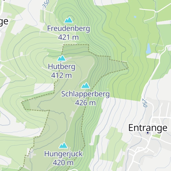 Map of Schlapperberg