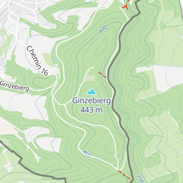 Map of Ginzebierg