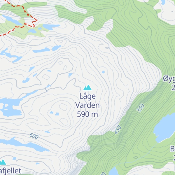 Map of Låge Varden