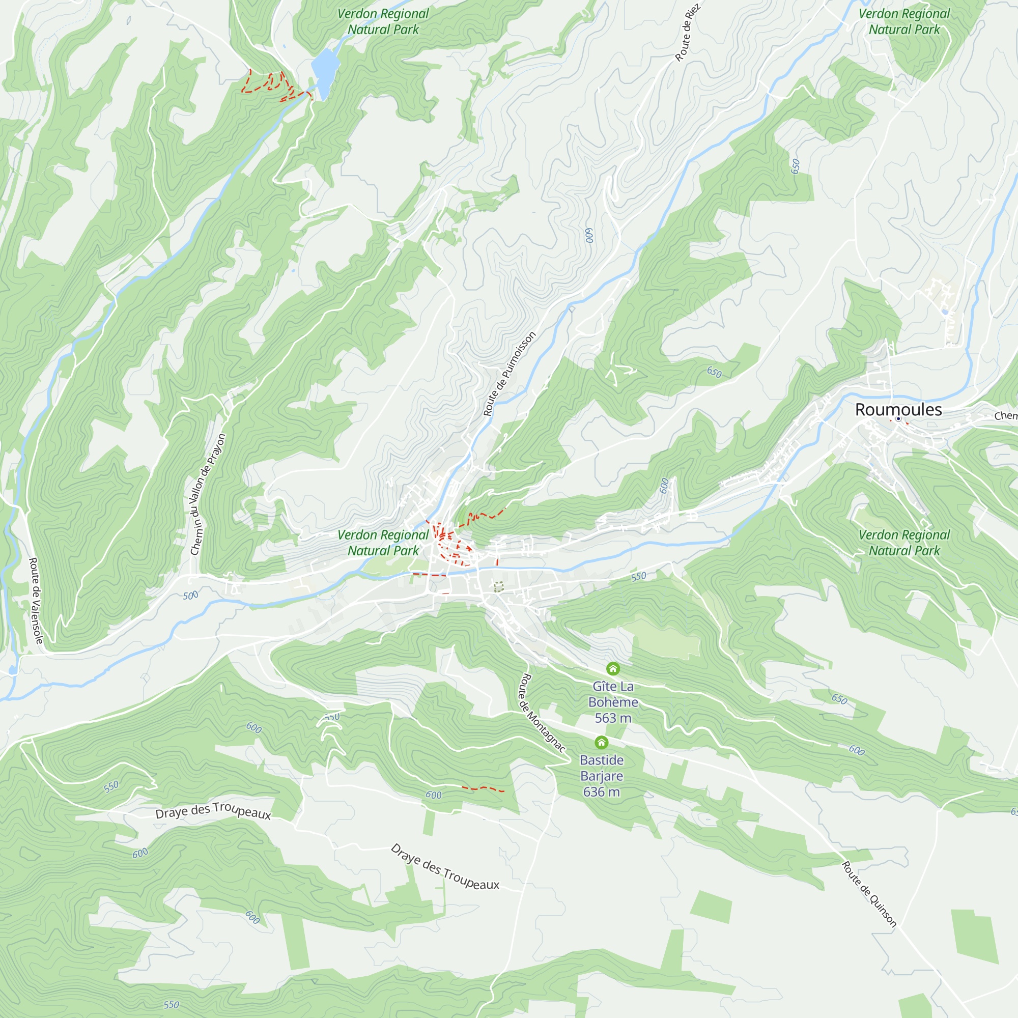 Fraternité Sainte-Claire map
