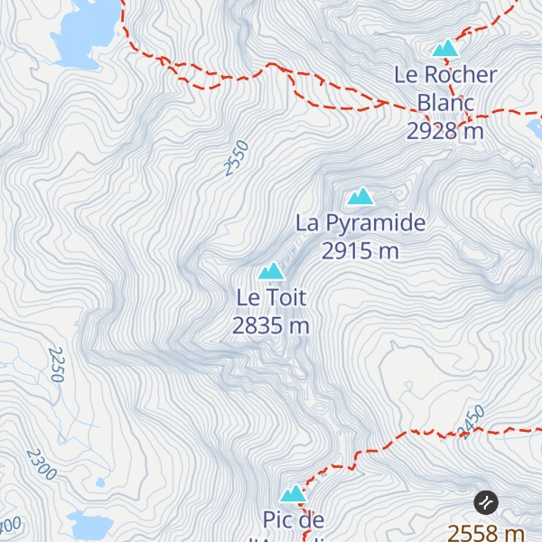 Map of Le Toit