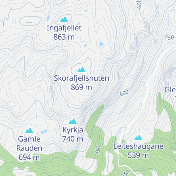 Map of Vedahaugen