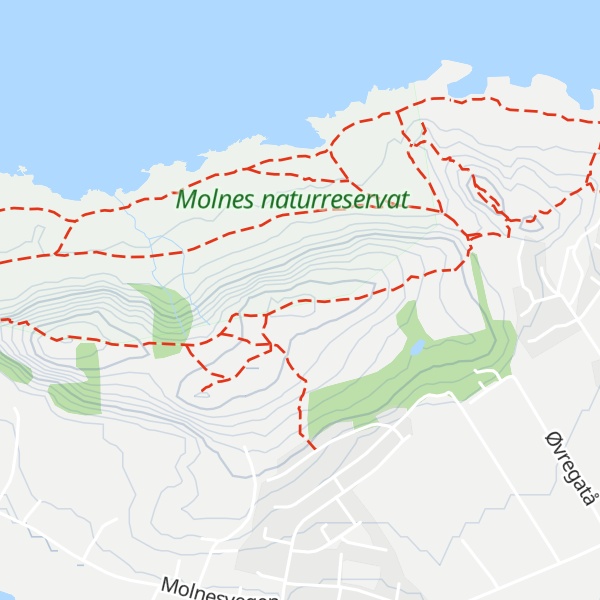 Map of Grønefjellet