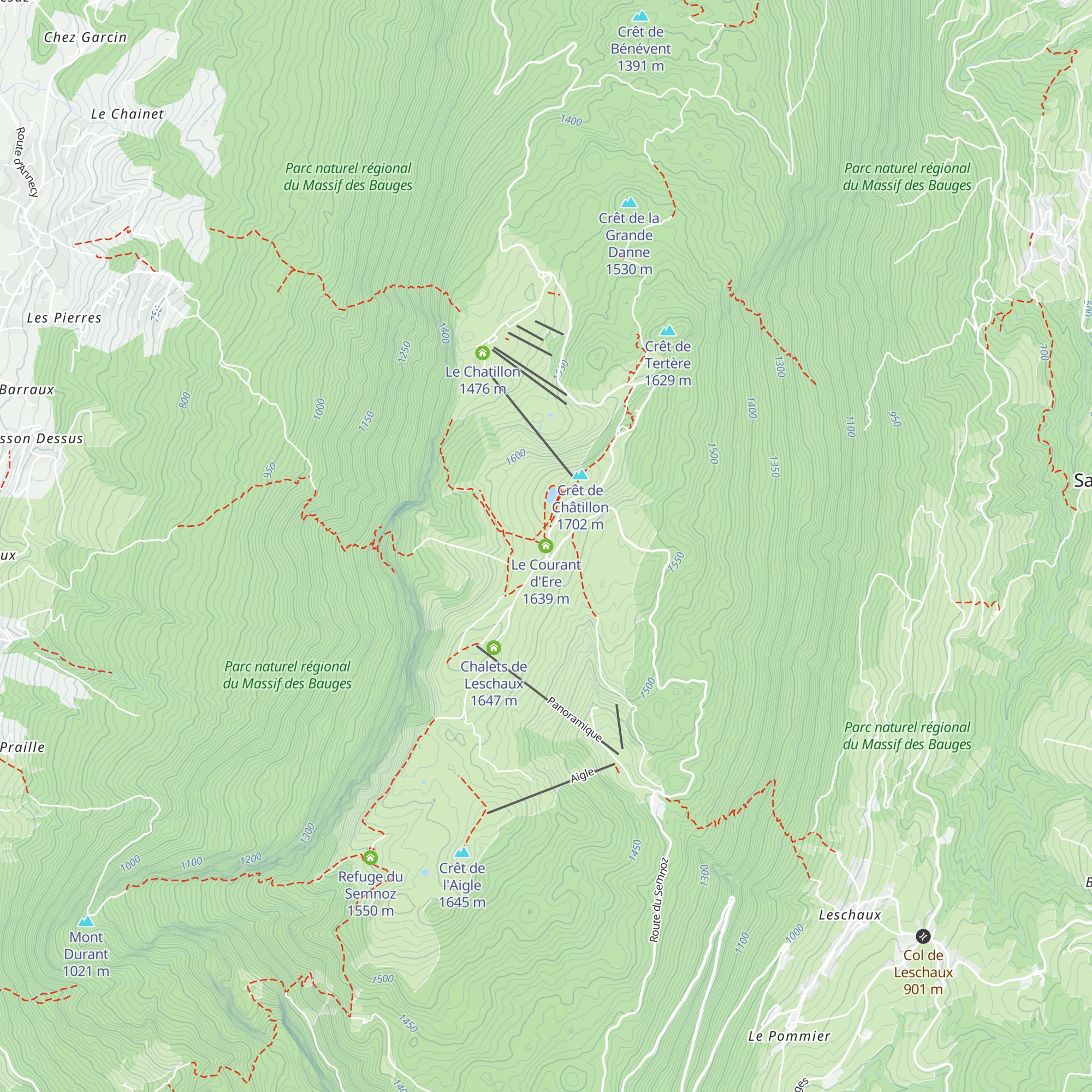 Le Courant d'Ere map