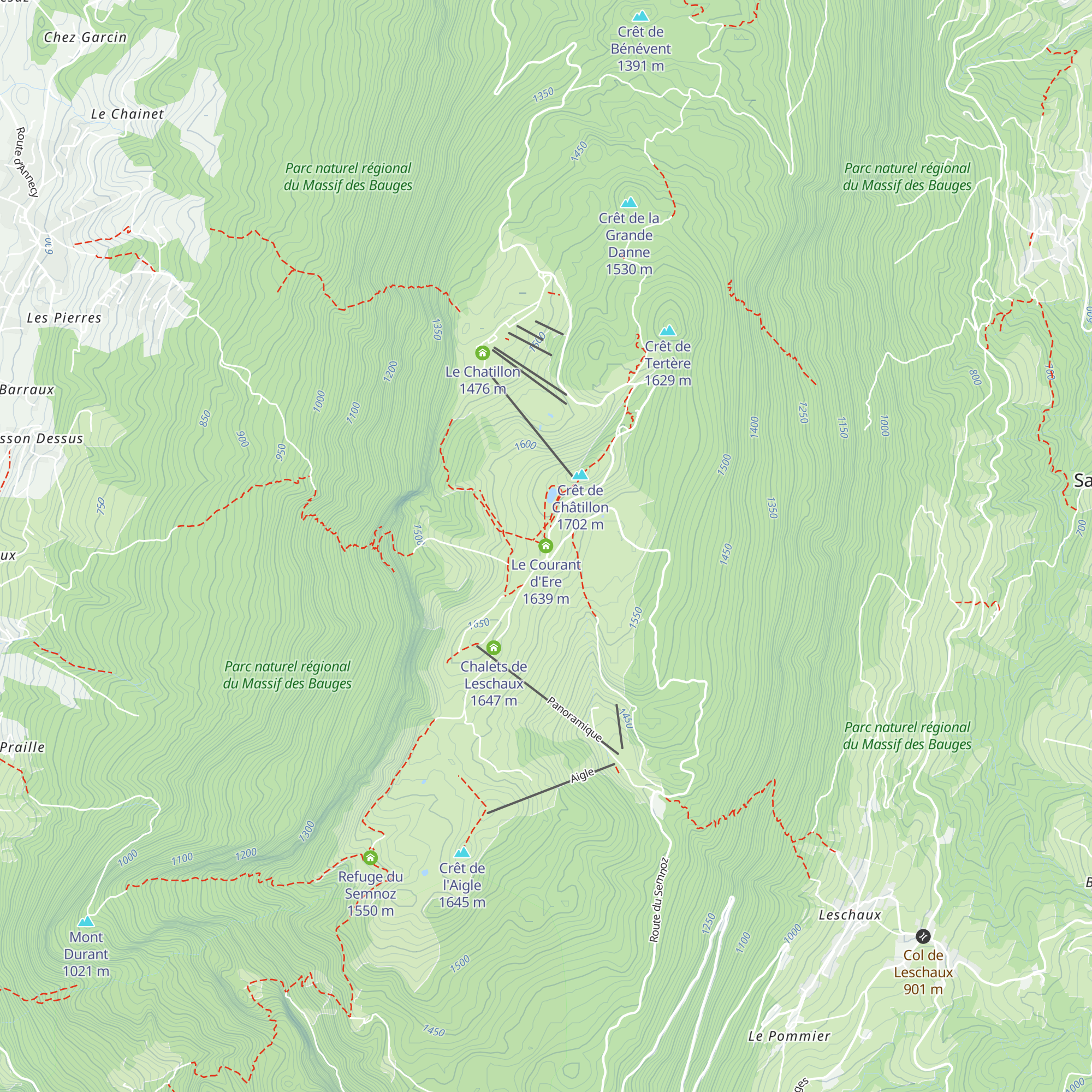 Le Courant d'Ere map