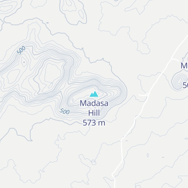 Map of Madasa Hill