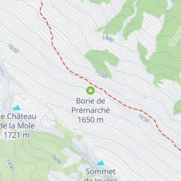 Map of Borie de Prémarché