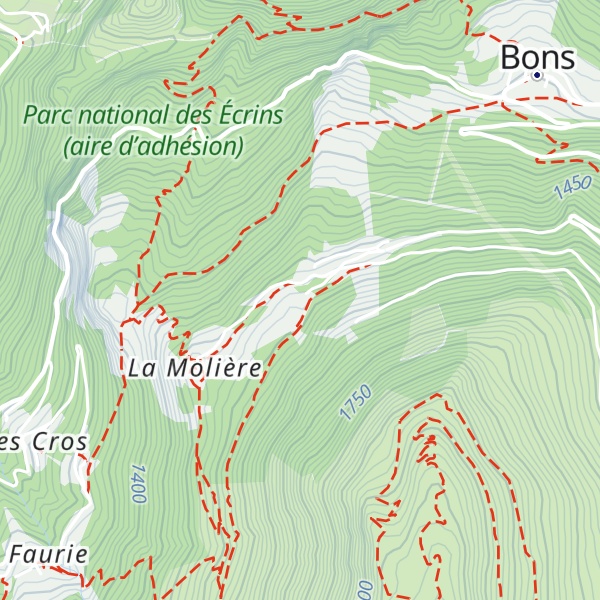 Map of Ferme de la Molière