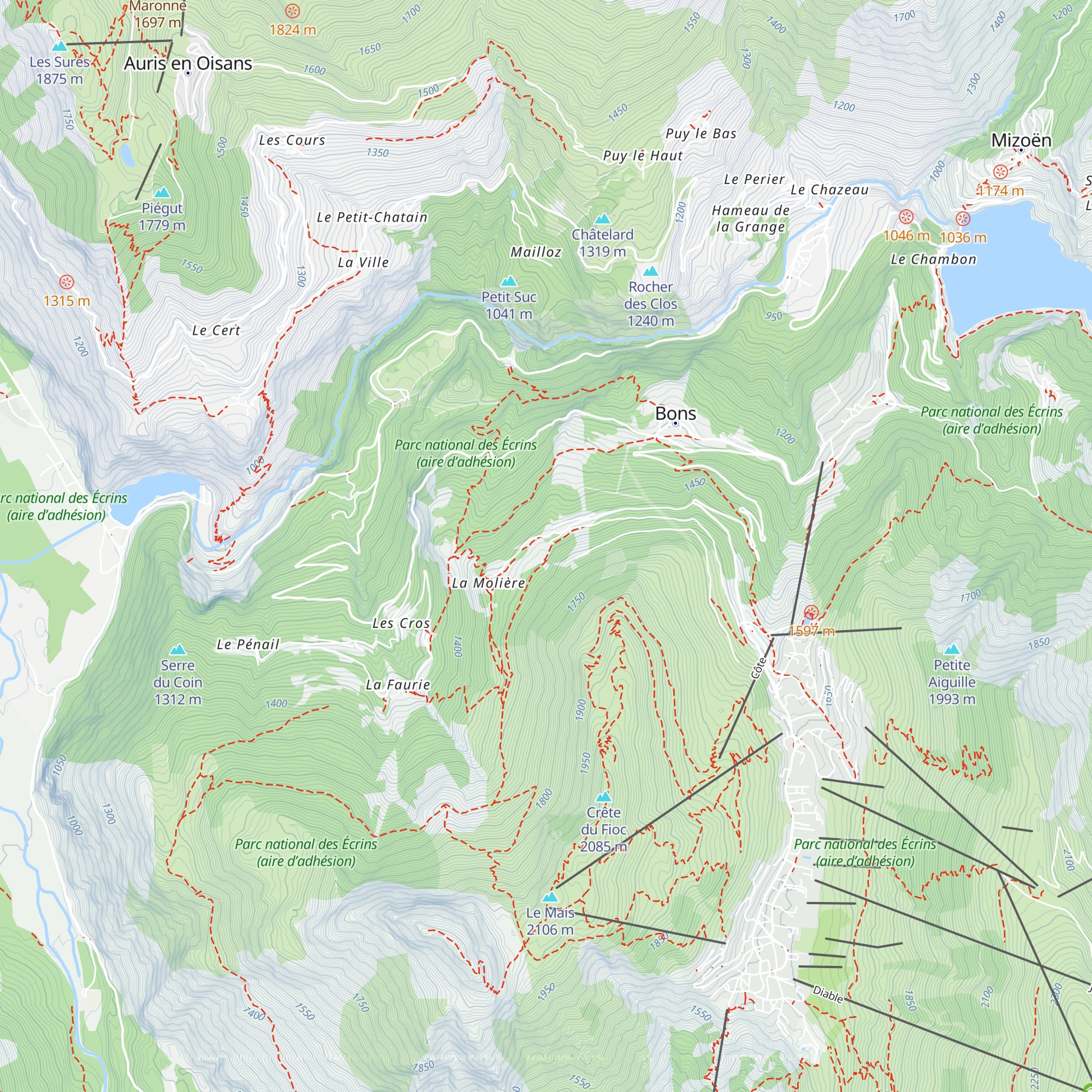 Ferme de la Molière map