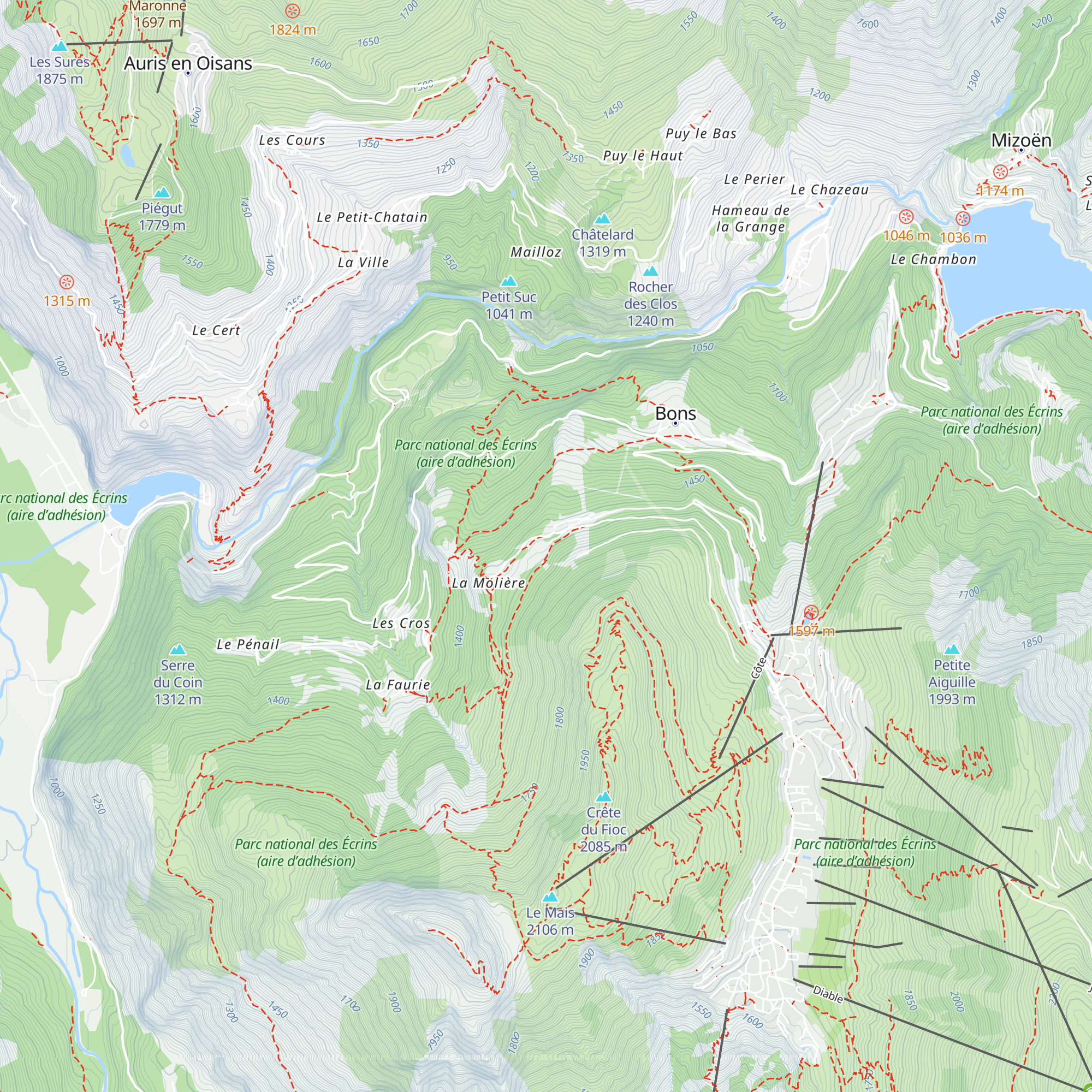 Ferme de la Molière map