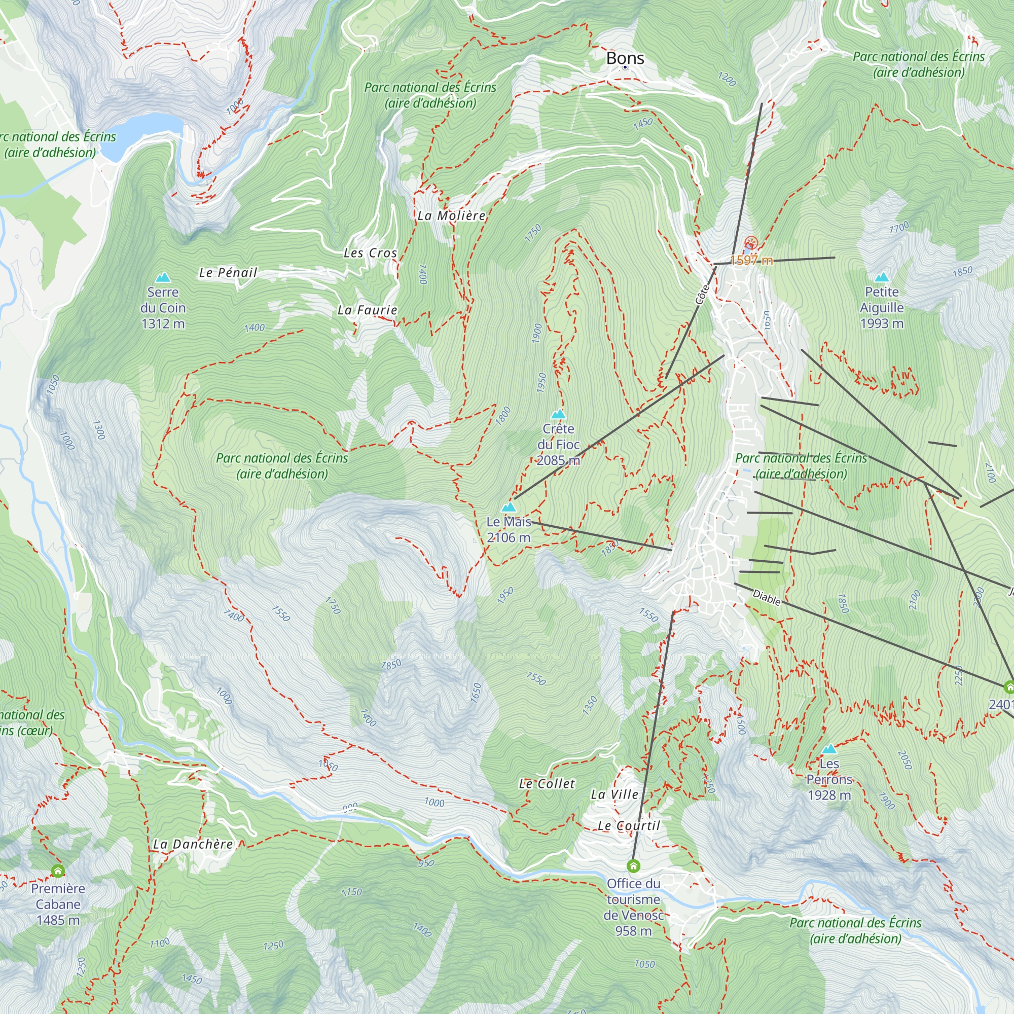Un R de différence map