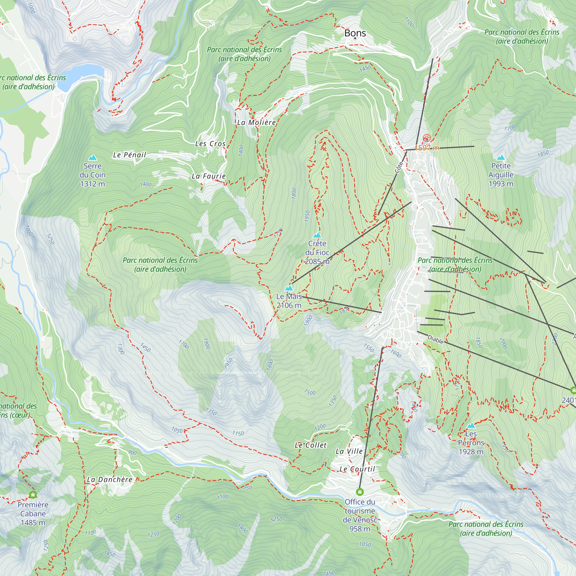 Un R de différence map