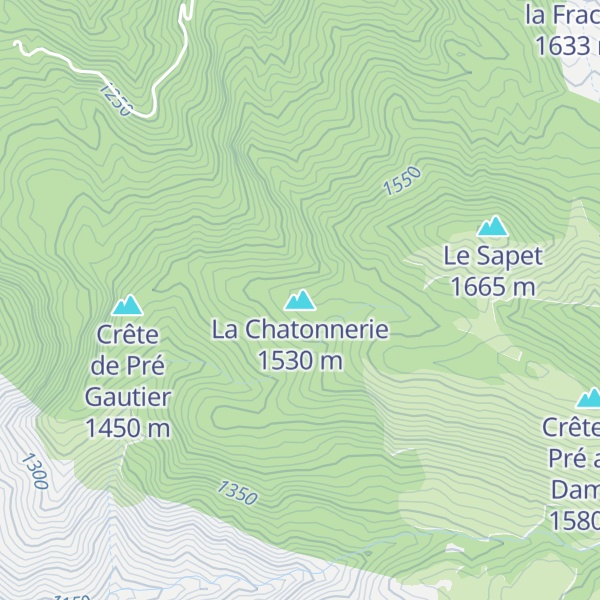 Map of La Chatonnerie