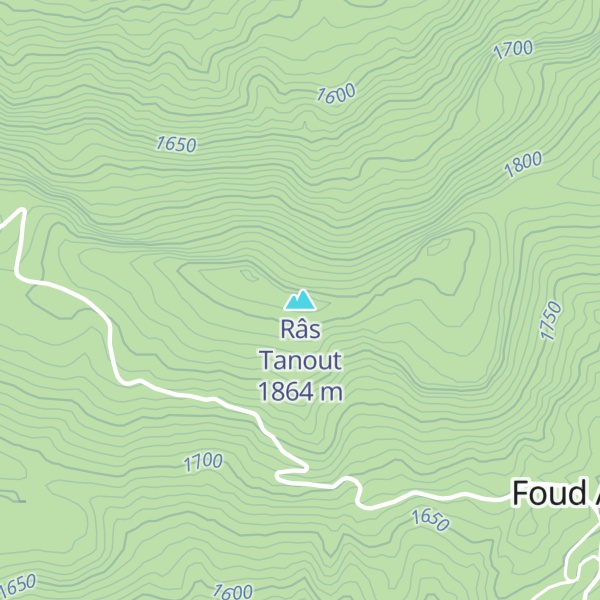 Map of Râs Tanout