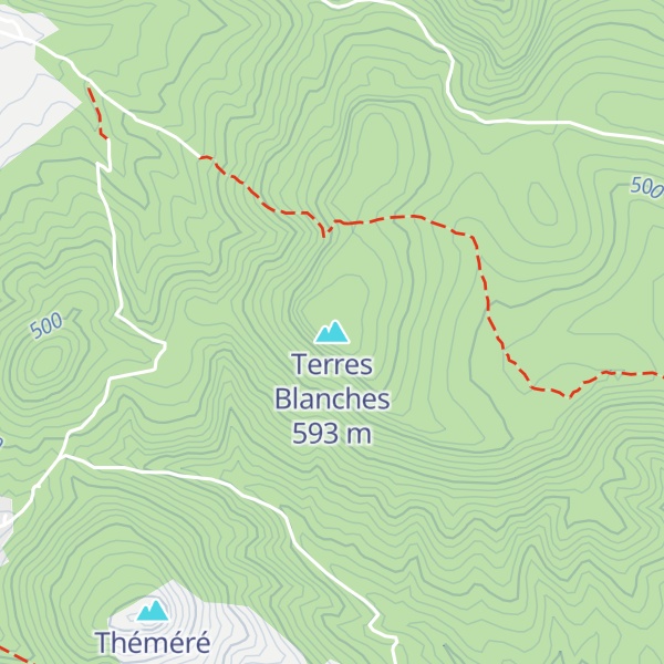 Map of Terres Blanches