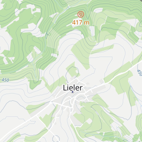 Map of Bierg