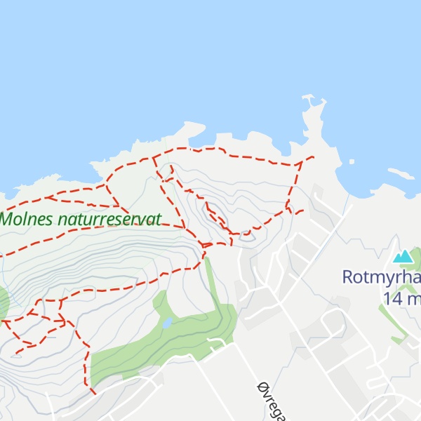 Map of Budafjellet