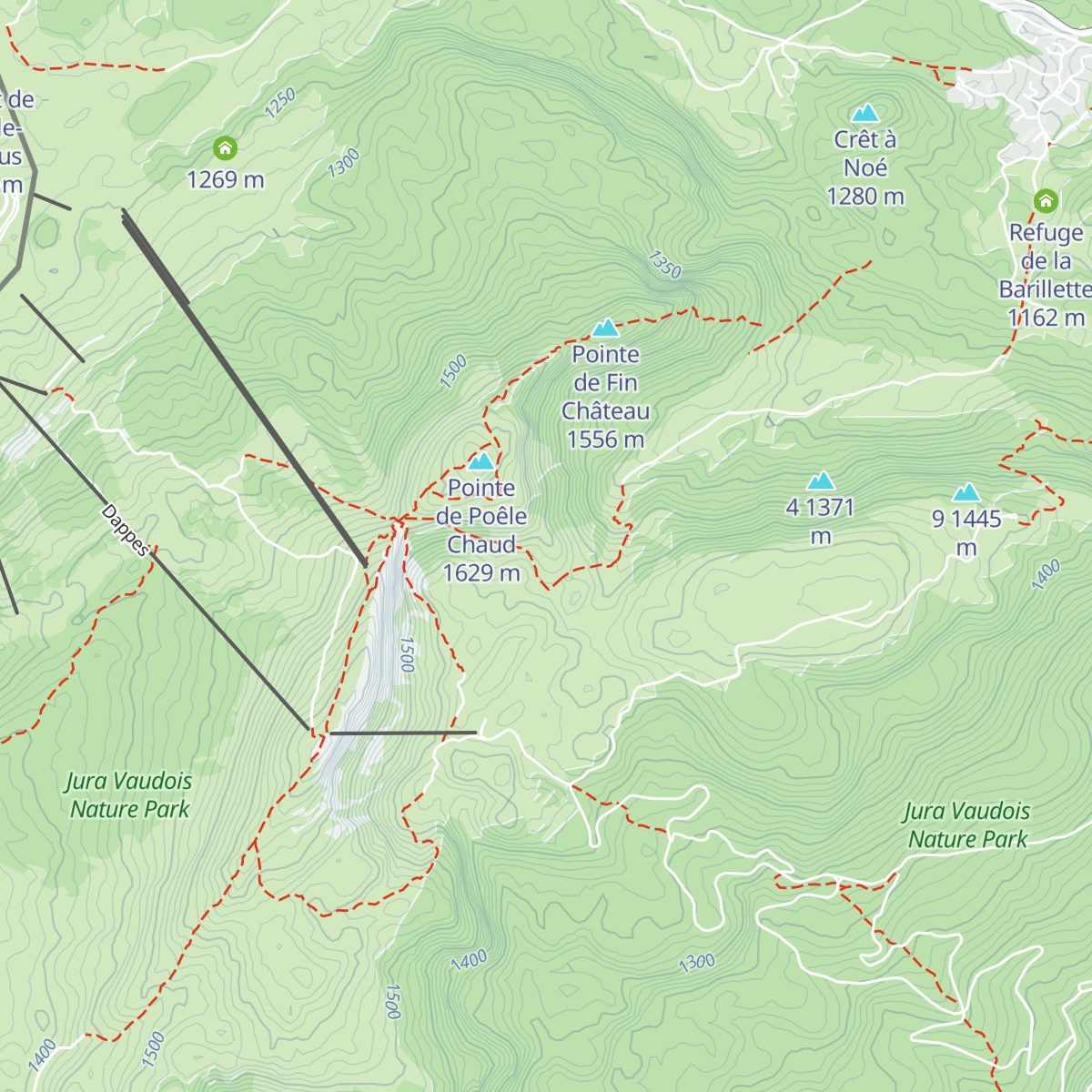 Chalet des Apprentis map