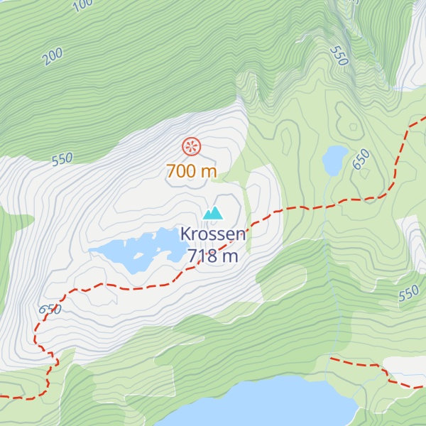 Map of Krossen