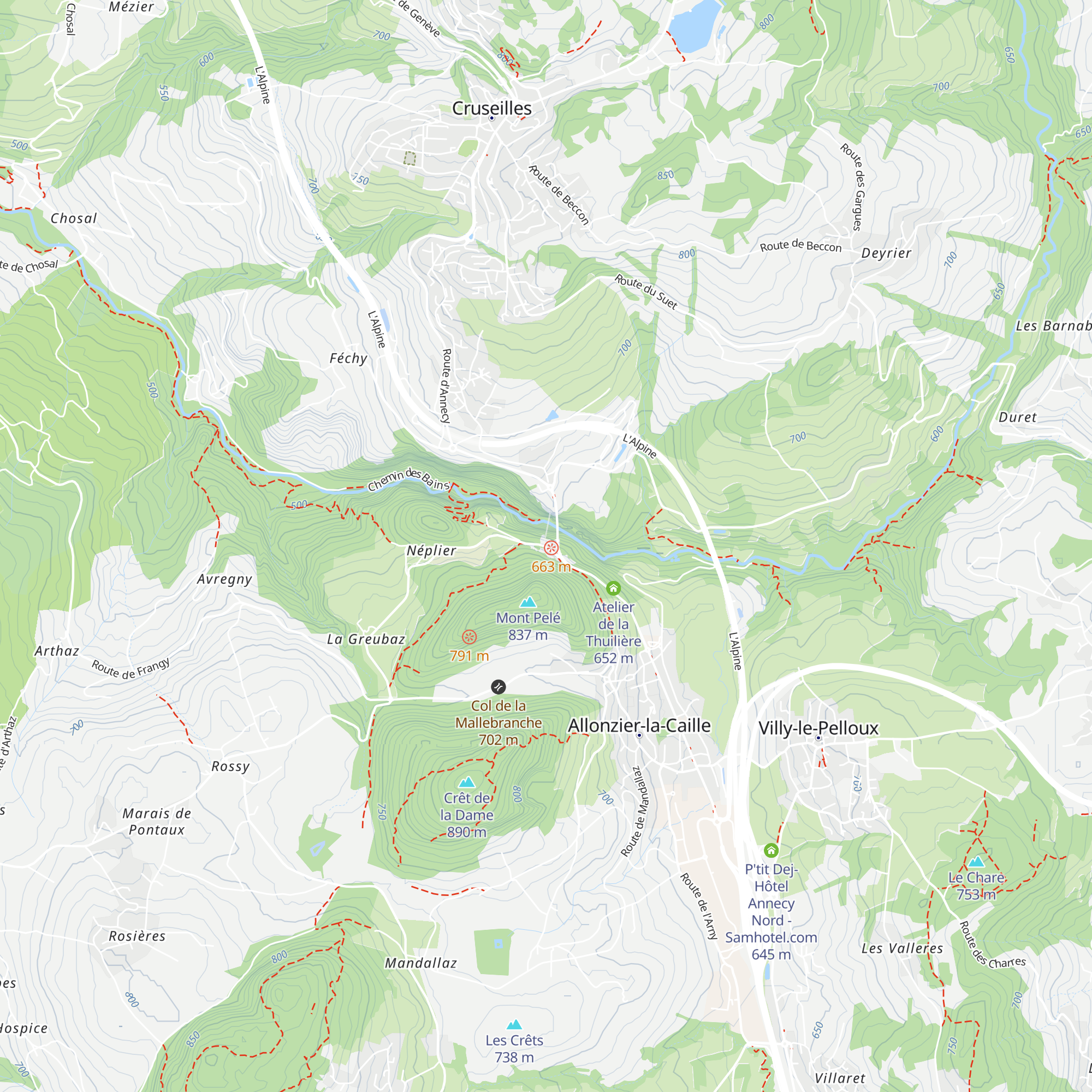 Au Passage map