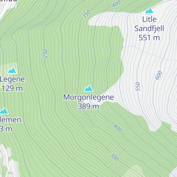 Map of Morgonlegene