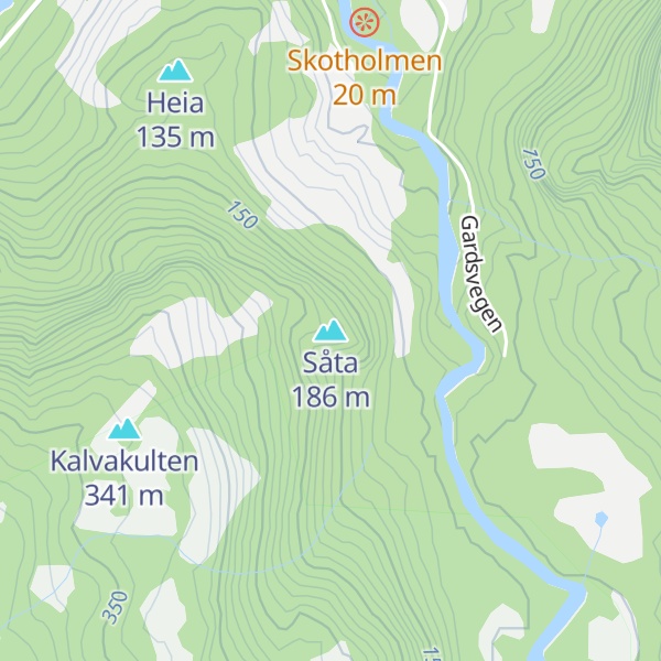 Map of Såta