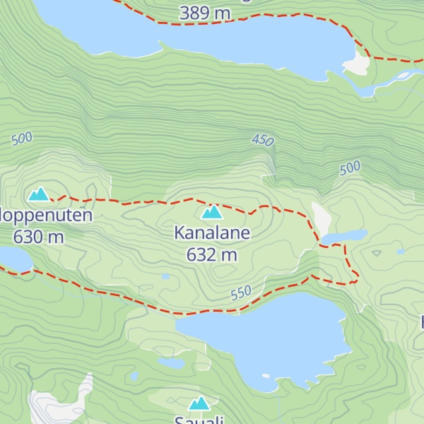Map of Kanalane