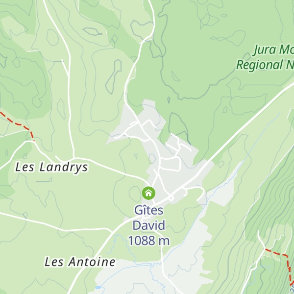 Map of La Maison du Montagnon