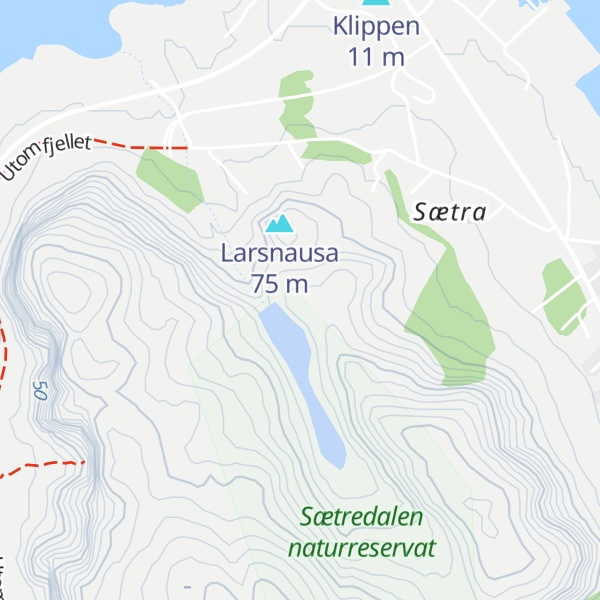 Map of Stølsnausa