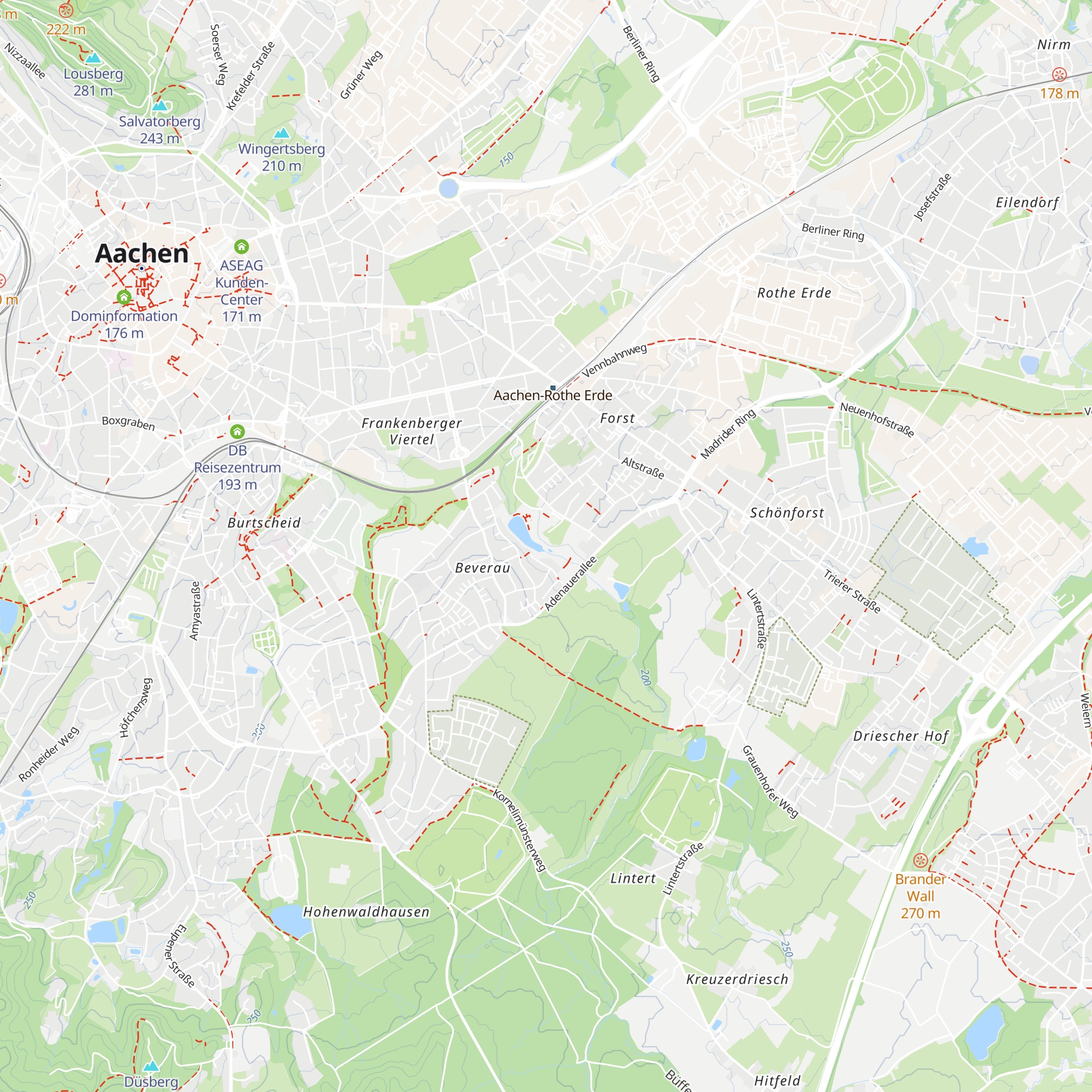 Geburtstagshütte map