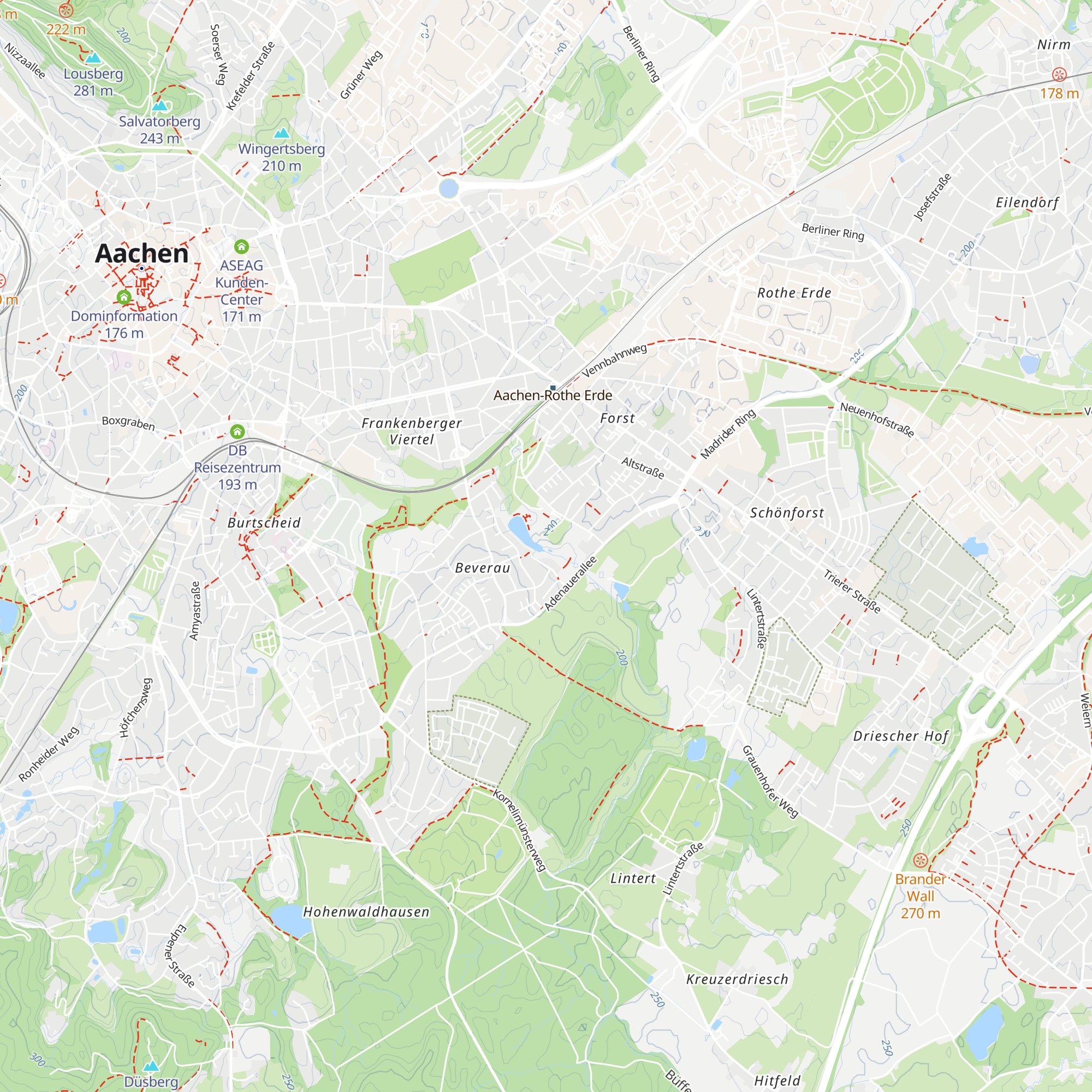 Geburtstagshütte map